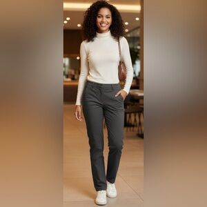 Stormpack Windproof Micro-Fleece Lined Pants Grey Size Small